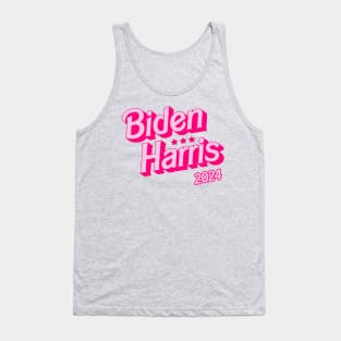 Biden Harris 2024 - Saving Democracy Barbie Style! Tank Top